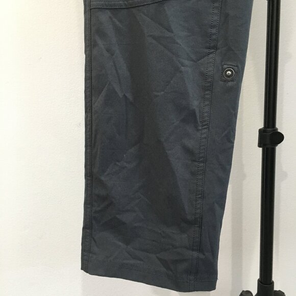 KUHL Dark Gray Adjustable Leg Flap Pockets Drawstring Waist Hiking Active Pant - Picture 10 of 16